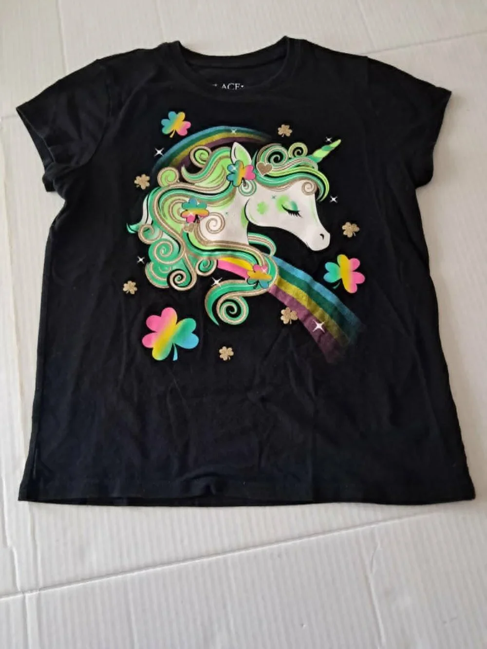 Girls 6/7 Cat & Jack & Children's Place Tee Set